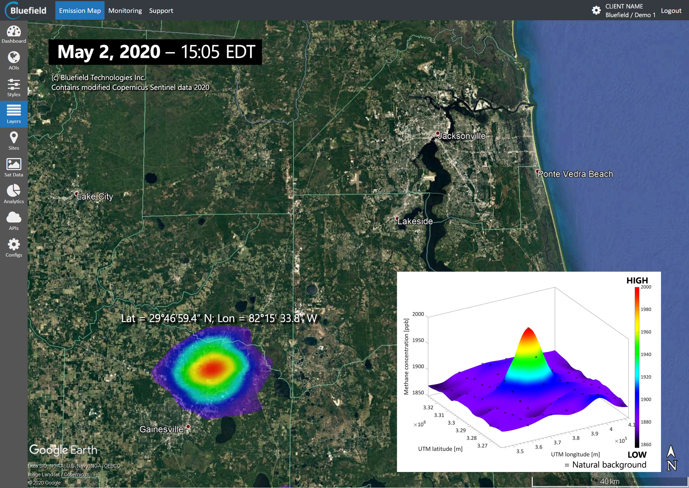 [Press release] Bluefield Takes the Lead in Methane Detection: the Florida Leak